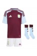 Fotbalové Dres Aston Villa Emiliano Buendia #10 Dětské Domácí Oblečení 2024-25 Krátký Rukáv (+ trenýrky)